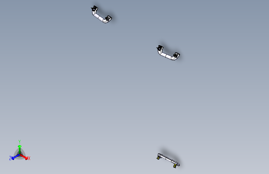 力帆820 顶蓬拉手总成