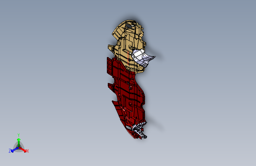 力帆820 发动机下护板