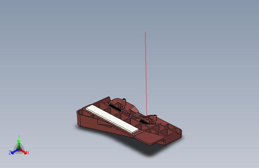 力帆820 前门防撞横梁处减震块