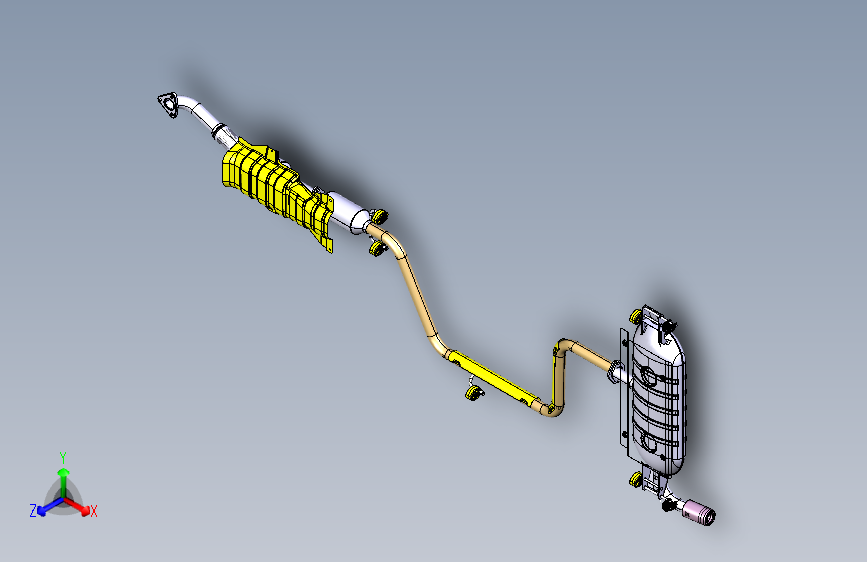 力帆X60 S1200-排气系统装置