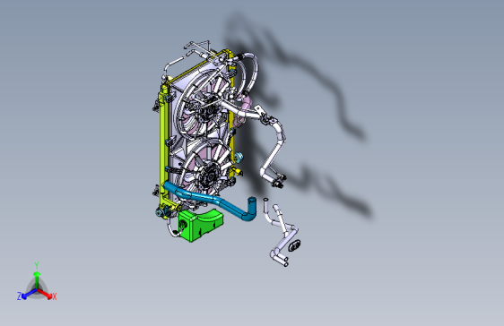 力帆X60 S1300-冷却系统