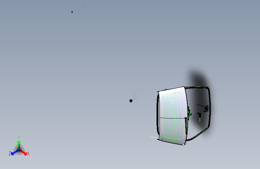 力帆X60 S6303后背门附件装置