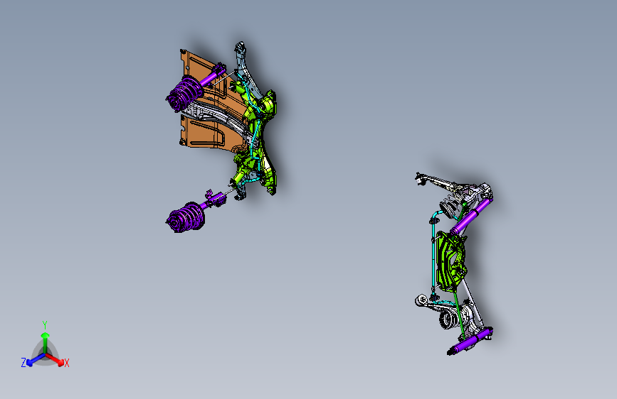 力帆X60 S2900-悬架系统