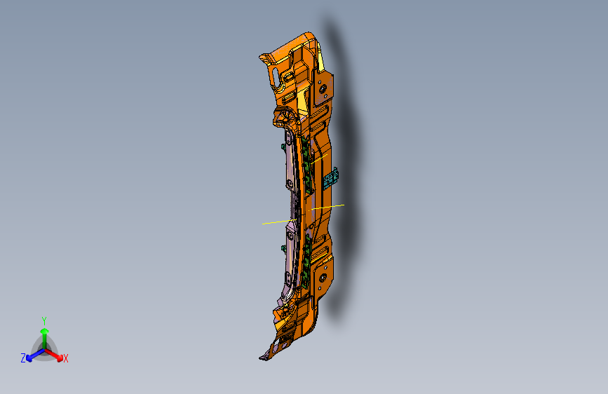 力帆X60 S5601100后围板总成