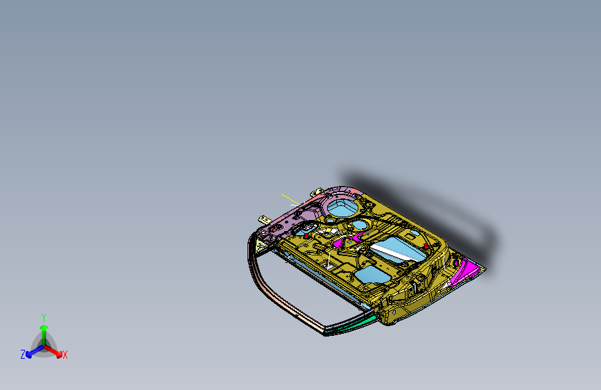 力帆X60 S6101001左前侧车门总成