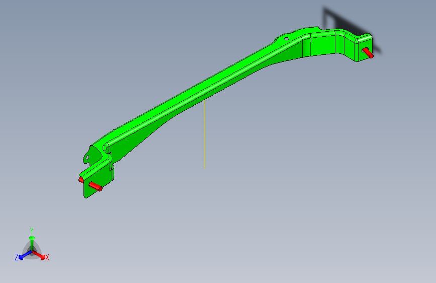 力帆X60 S8401030水箱中立柱