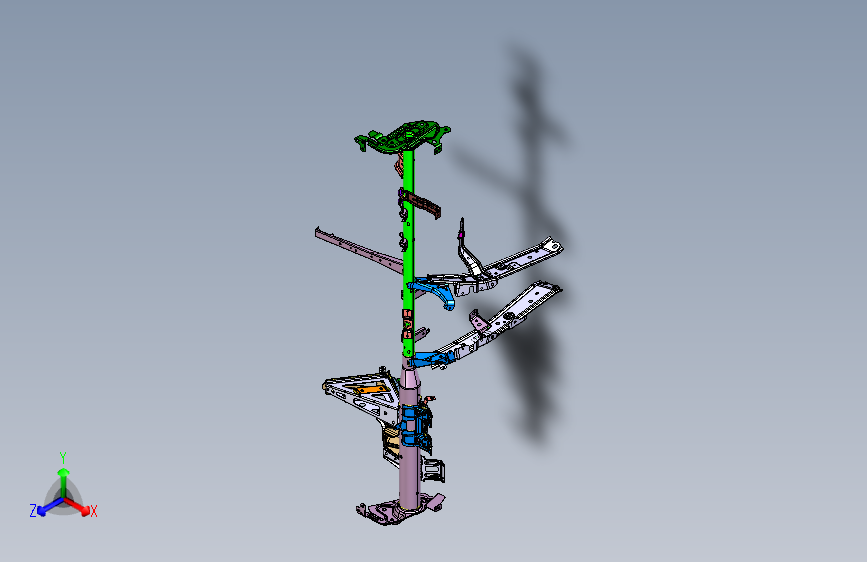 力帆X80 01_YAA5306000 仪表板总成