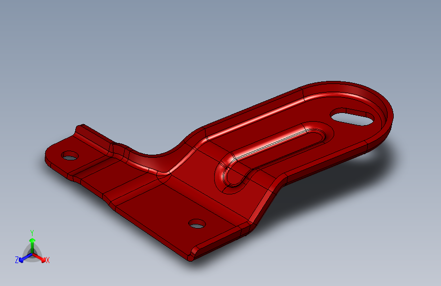 力帆X80 Y2805110后拖钩组件