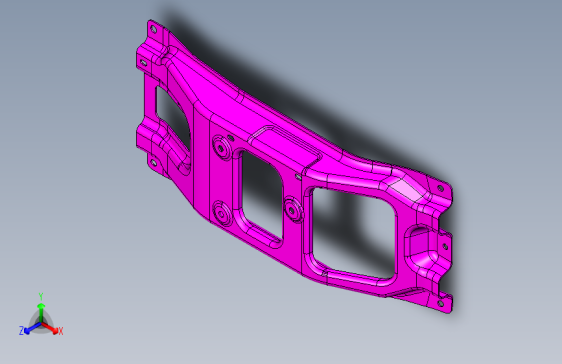 力帆X80 Y5120900驻车操纵机构安装支架总成