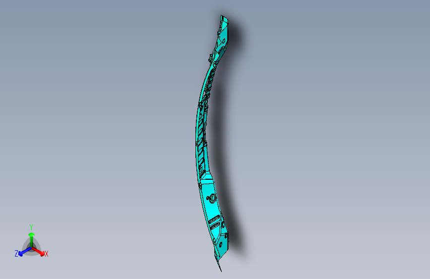 力帆X80 Y5301000前围板上横梁总成