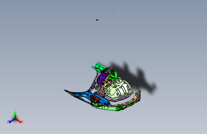 力帆X80 Y5401010左侧围总成