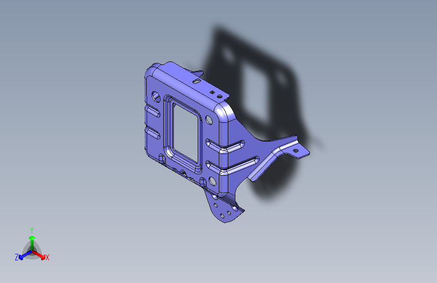力帆X80 Y8412530蓄电池支架总成