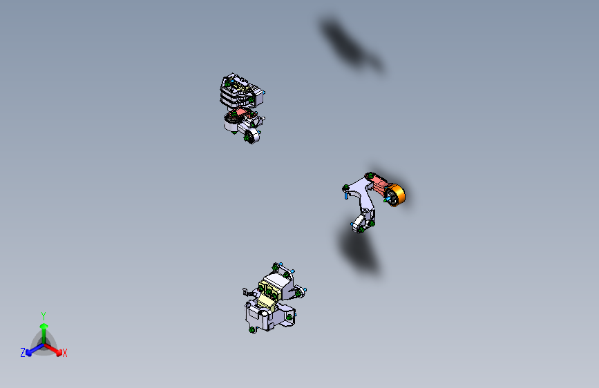 力帆X80 YAA1001-发动机悬置