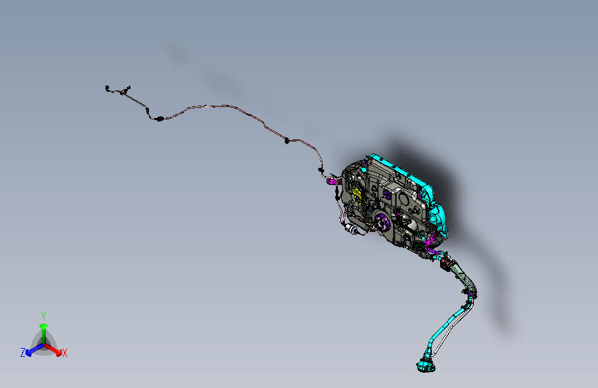 力帆X80 YAA1100-燃油供给系统
