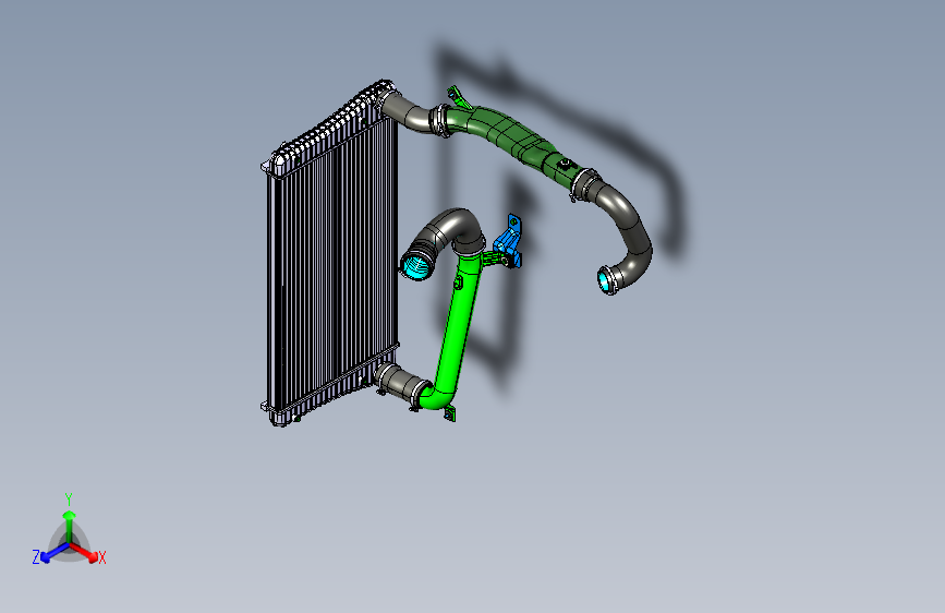 力帆X80 YAA1119-中冷系统
