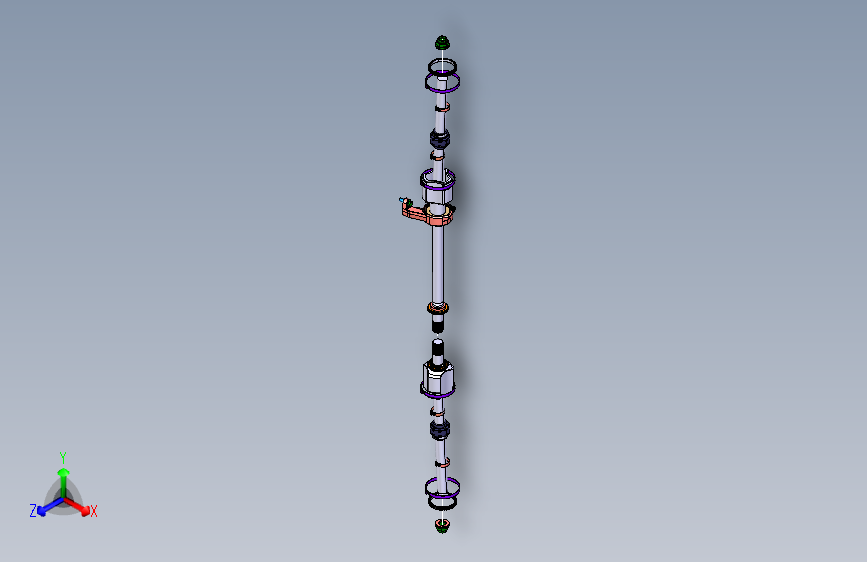 力帆X80 YAA2200-传动轴