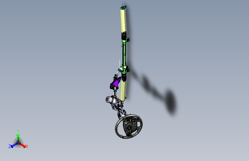 力帆X80 YAA3400-转向系统