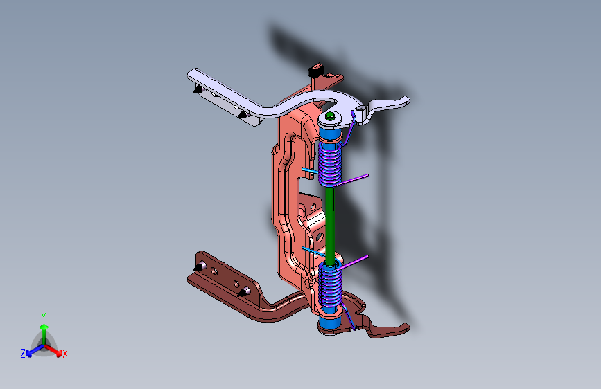 力帆X80 YAA5305200 副仪表板扶手盒总成