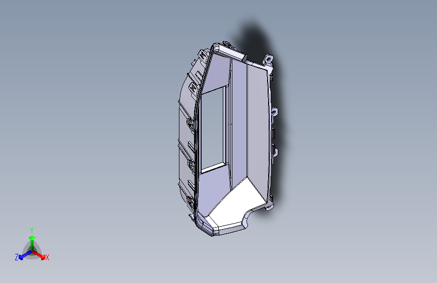 力帆X80 YAA5306630B1 多功能屏盖板组件