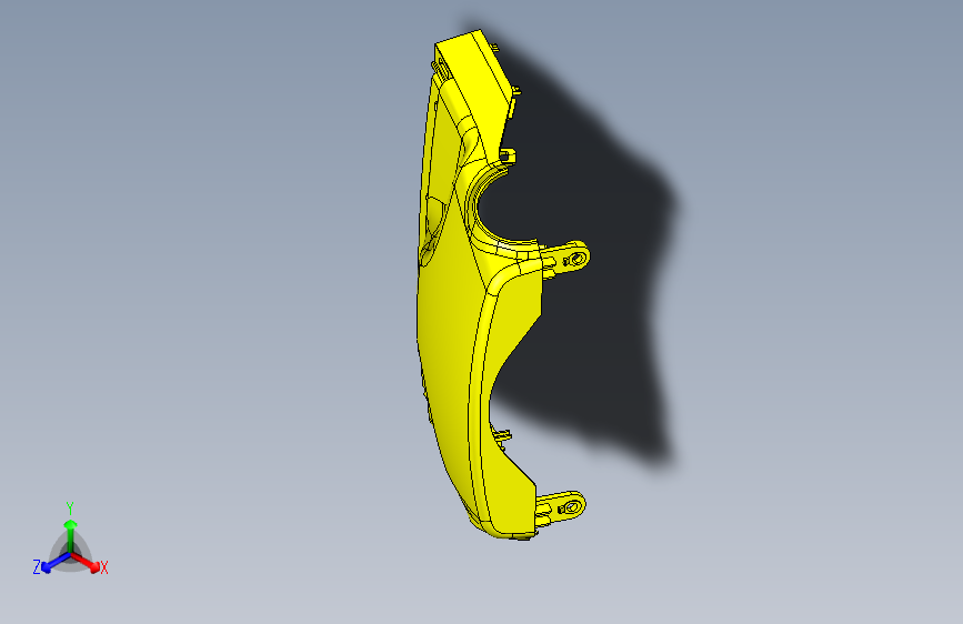 力帆X80 YAA5306910 转向柱上护罩组件