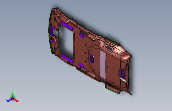 力帆X80 YAA5702000 顶棚装置