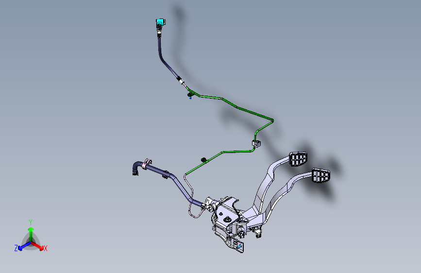 力帆X80 YAB1600-离合器系统装置