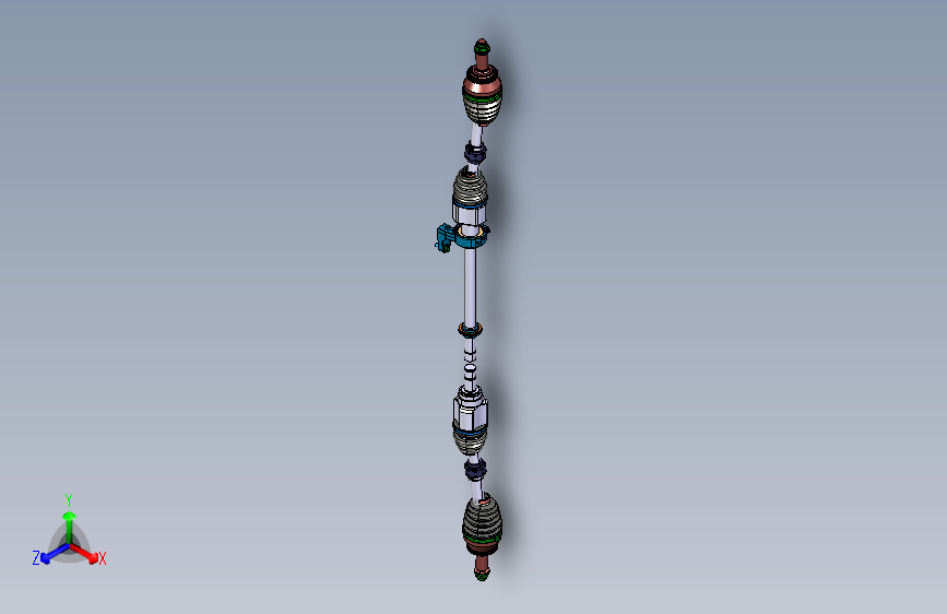 力帆X80 YAB2200-传动轴