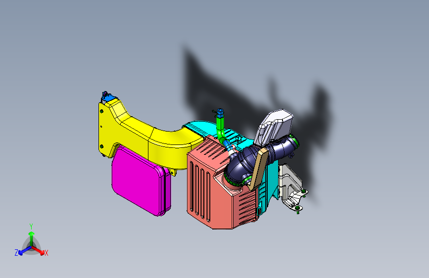 力帆X80 YAC1109-进气系统