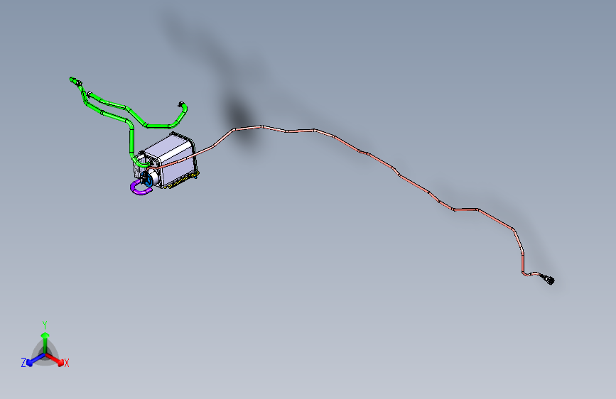 力帆X80 YAC1130-燃油蒸发系统