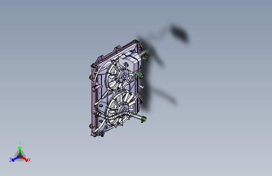 力帆X80 YAC1300-冷却系统