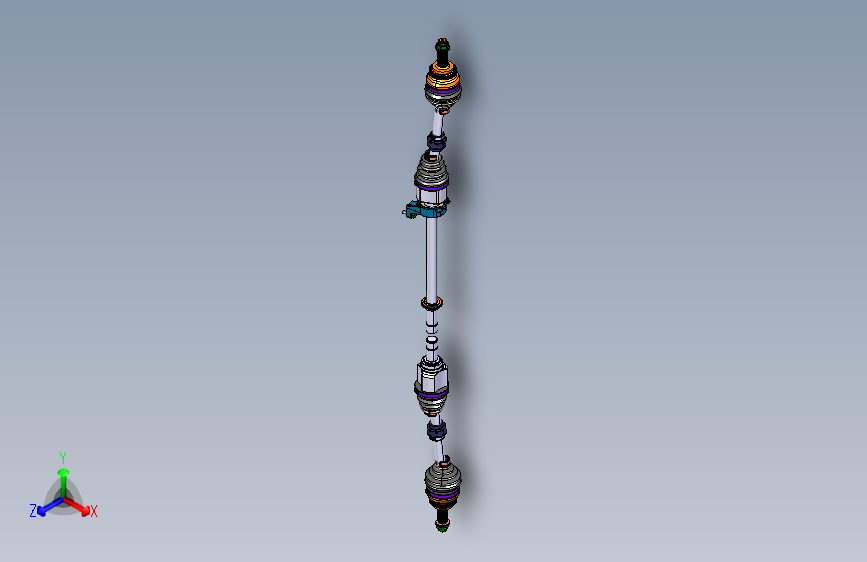 力帆X80 YAC2200-传动轴