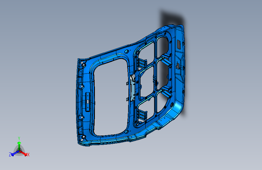力帆乐途 车身 P6301000B1 背门总成