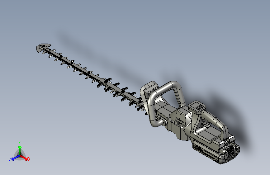 油锯三维图