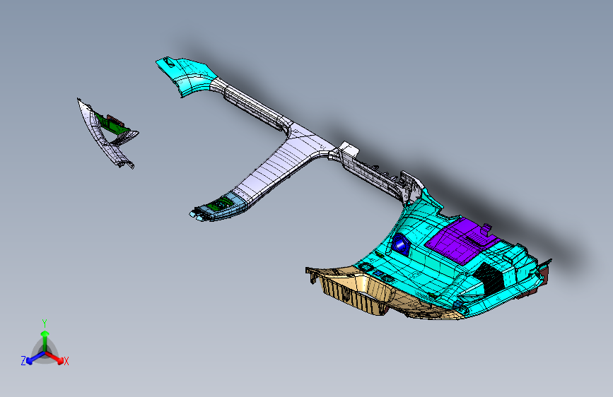 力帆轩朗 5402 侧围