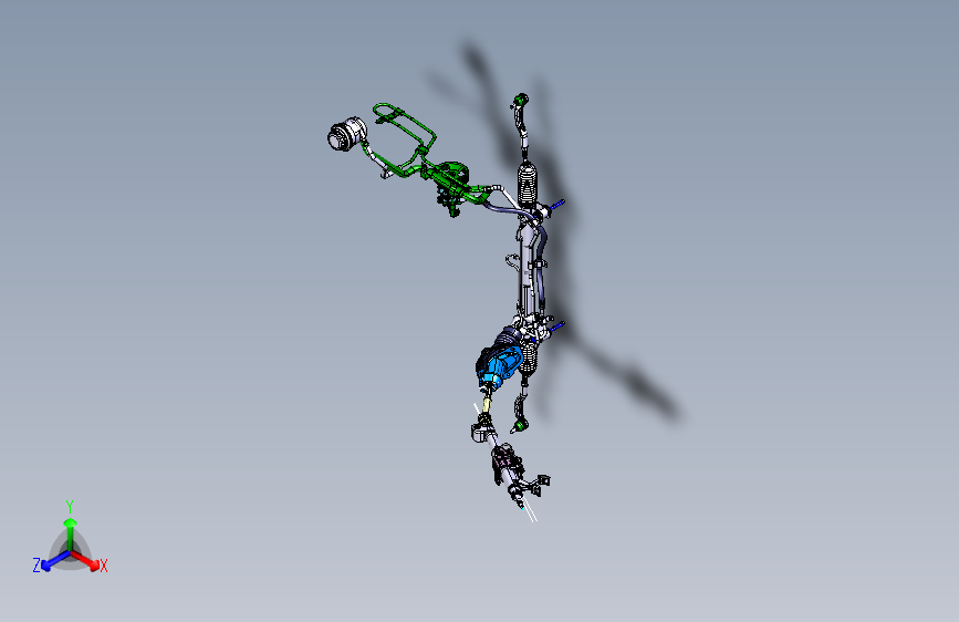 力帆轩朗 CMA3400000 转向系统