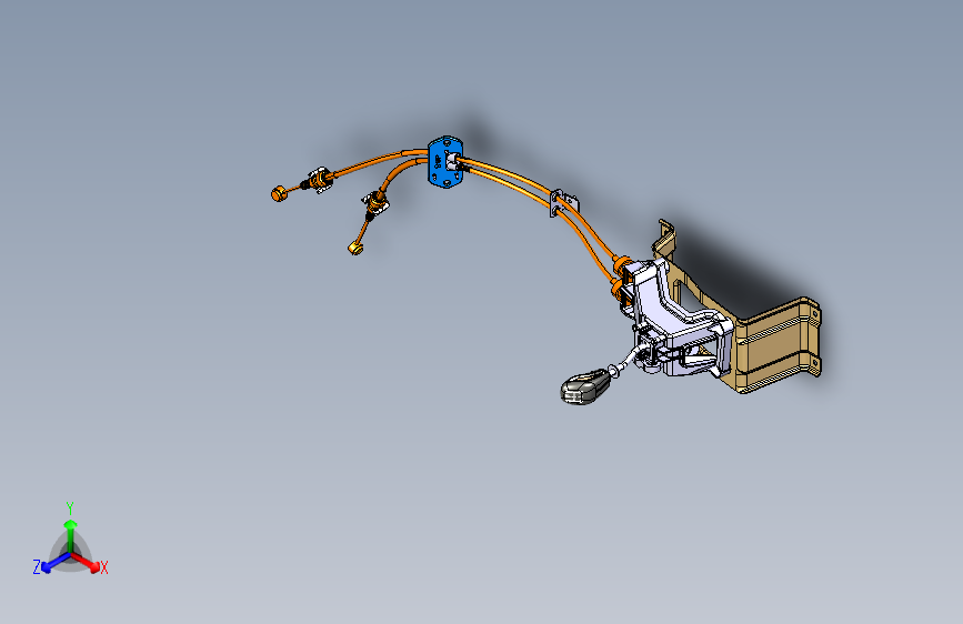 猎豹 CS9 B001703001_M_换挡操纵装置（MT）