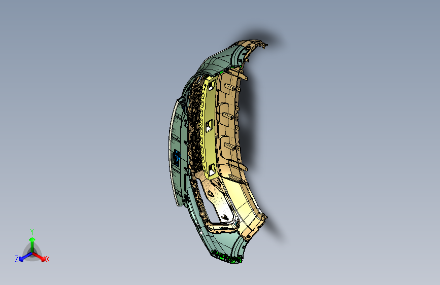 猎豹 CS9 B002803001_M_前保险杠装置图