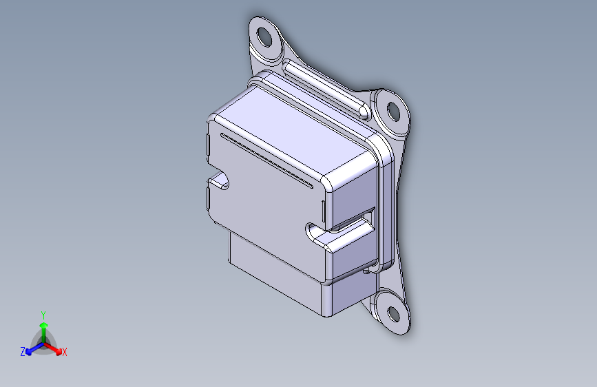 猎豹 CS9 B003658006_M_安全气囊控制器装置图（8回路）