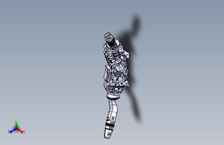 猎豹 CS9 B003774001_M_组合开关装置图