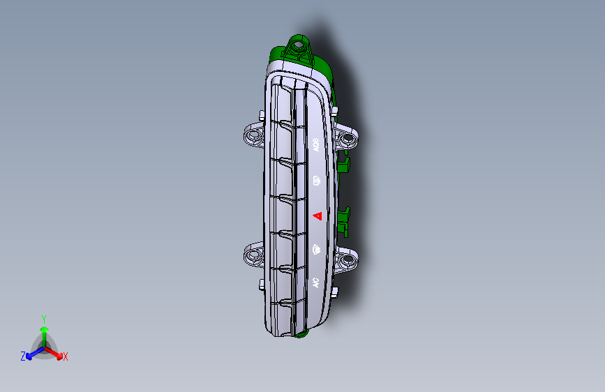 猎豹 CS9 B003774008_M_中控开关组装置图