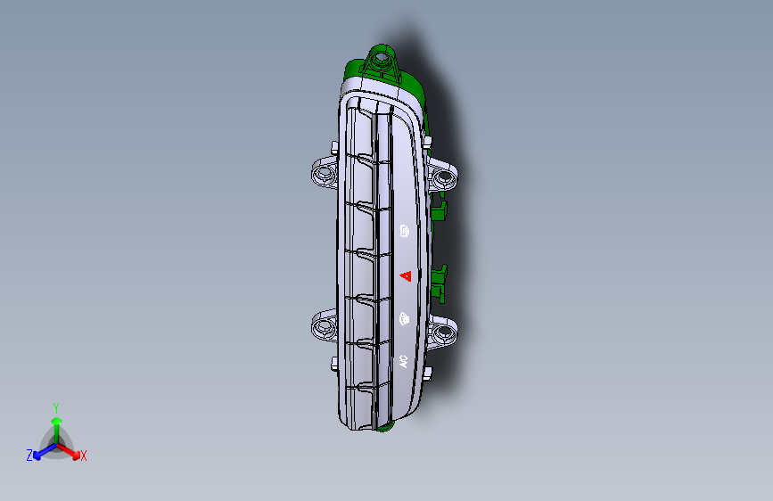 猎豹 CS9 B003774009_M_中控开关组装置图