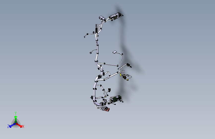 猎豹 CS9 B004003001_M_仪表板线束装置图