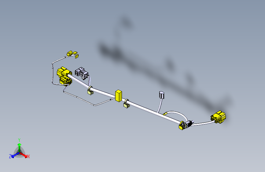 猎豹 CS9 B004003003_M_副仪表板线束装置图