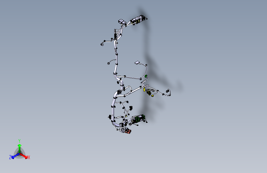 猎豹 CS9 B004003007_M_仪表板线束装置图