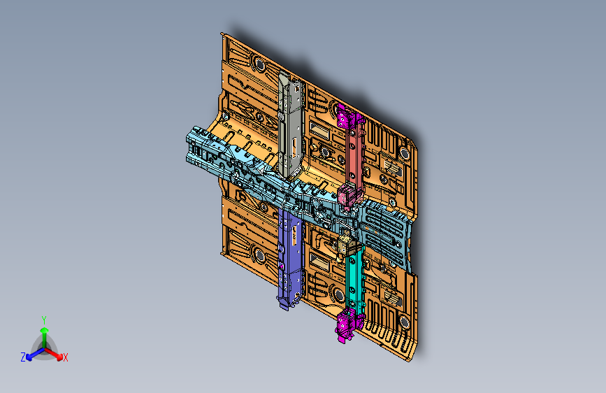 猎豹 CS9 B005101001_M_前地板装置