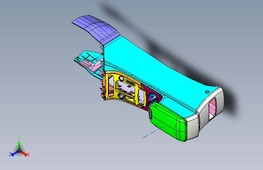 猎豹 CS9 B005305001_M_副仪表板装置