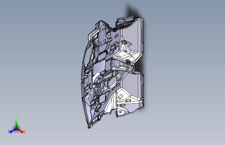 猎豹 CS9 B005310001_M_前围隔热垫装置（MT）