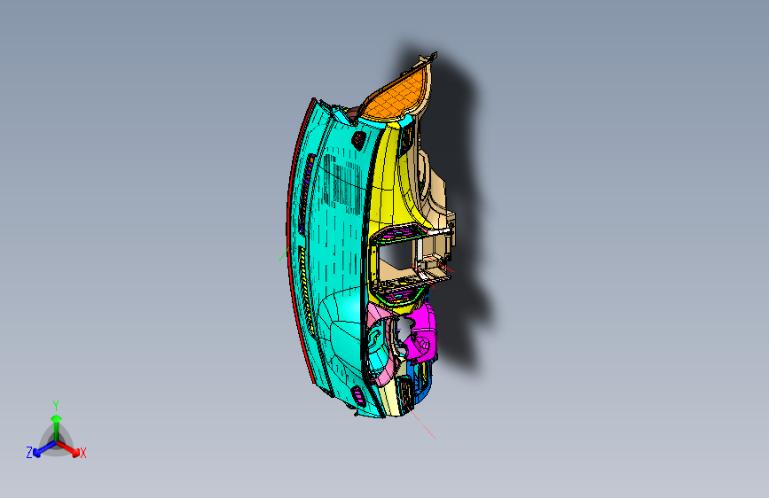 猎豹 CS9 B005306002_M_仪表板装置 (高配）