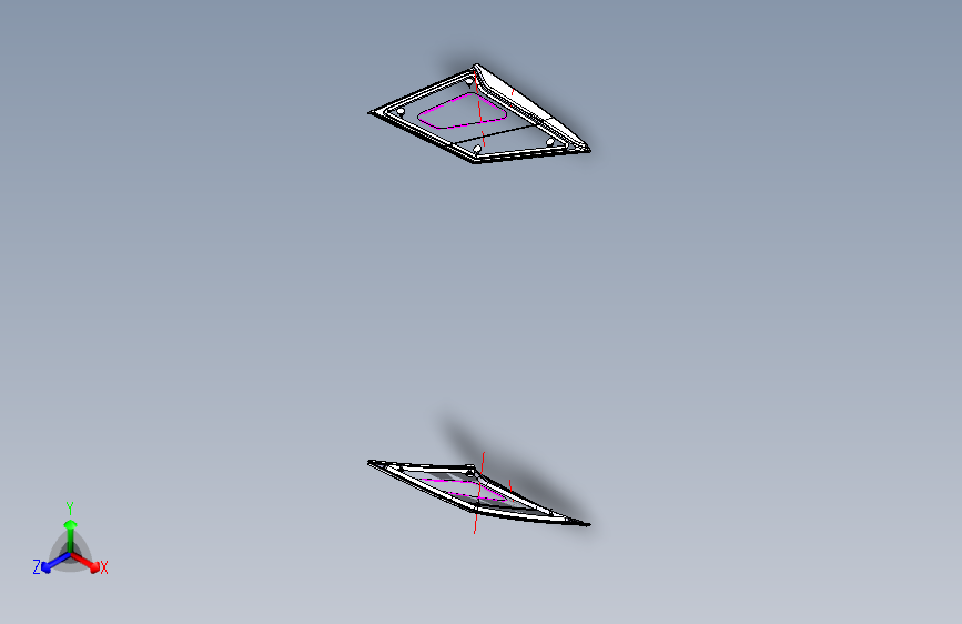 猎豹 CS9 B005403001_M_侧围后角窗装置图