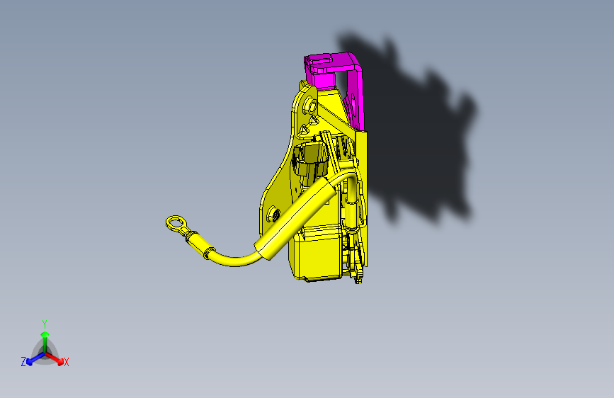 猎豹 CS9 B006305001_M_尾门锁装置